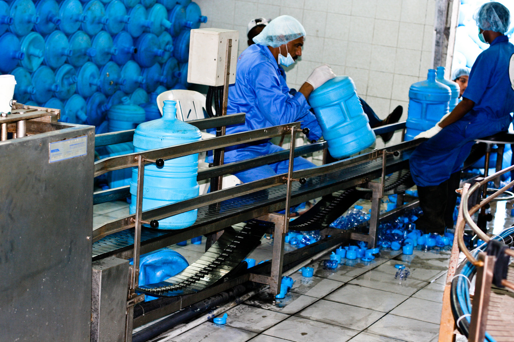 bottled water factory-Mohammed Adow Al Jazeera