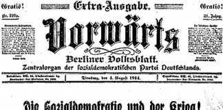 4 de agosto de 1914: La gran traición y colapso de la II Internacional