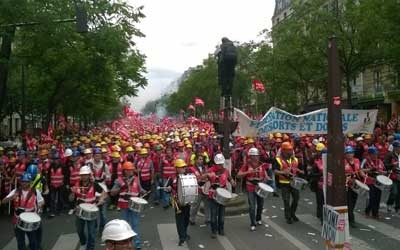 movilizacion francia contra ley del trabajo