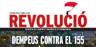 Catalunya: El 21D de pie contra el 155 y el régimen del 78 – República, Socialismo, Internacionalismo