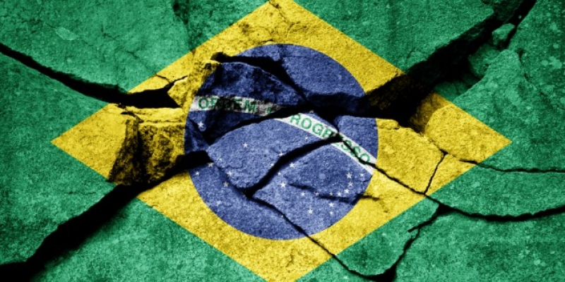 Imagem Brasil quebrado