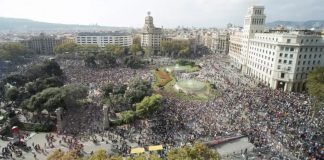 Catalunya: el látigo de la reacción reactiva las protestas republicanas