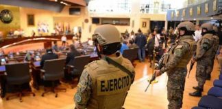 El Salvador: La democracia burguesa en crisis, Bukele militariza el Parlamento
