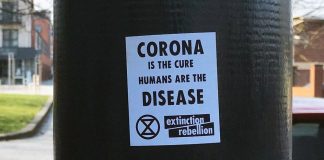 ¡El virus no es la solución al calentamiento global!