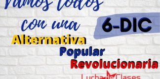 Venezuela: Nace la Alternativa Popular Revolucionaria: ¡reconstruyamos la esperanza!