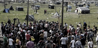 Toma de Guernica: ¡Basta de represión! ¡Tierras para vivir!