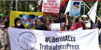 Se realizó con éxito foro internacional en línea en solidaridad con los trabajadores presos en Venezuela