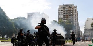 Las movilizaciones contra el FMI, la represión y la violencia