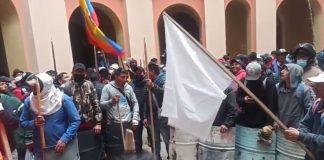 Ecuador paro nacional: decenas de miles marchan en Quito y empiezan las tomas de gobernaciones