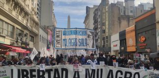 La lucha por la libertad a Milagro Sala y la hipocresía de todo el régimen político