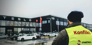 Huelga de Tesla en Suecia: Musk frente a los mecánicos