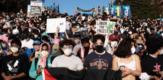 Estados Unidos: matones sionistas y la policía desatan la violencia, ¡trabajadores y estudiantes, se unen y contraatacan!