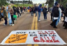 Rebelión en Misiones: es necesaria la coordinación nacional y la huelga general
