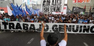 Solidaridad con el movimiento de desocupados ¡Abajo el Gobierno del ajuste y el hambre!