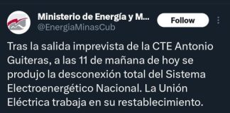 Apagón en Cuba – crisis eléctrica, bloqueo y transición capitalista