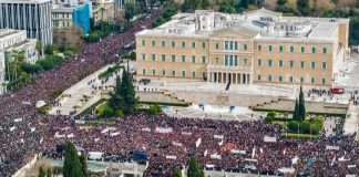 Grecia: de cientos de miles a millones, el pueblo da un paso al frente y hace historia