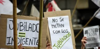 Jubilados, la lucha contra la miseria continúa