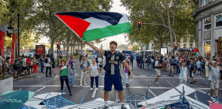 La lucha de masas derrota el intento de blanquear el genocidio sionista en la Vuelta Ciclista a España
