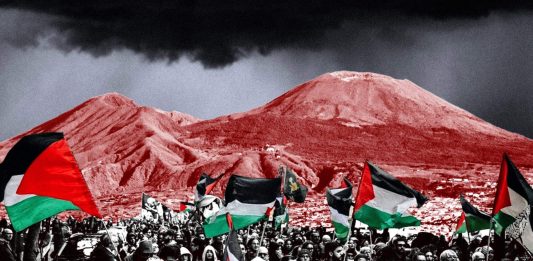 Italia: un volcán en las primeras etapas de una erupción