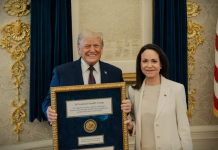 Venezuela: Corina Machado le entrega el Nobel a Trump – el jefe de la CIA se reúne con Delcy