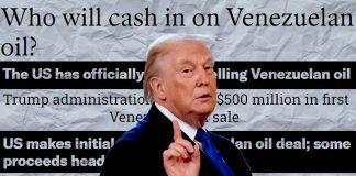 EEUU empieza a vender petróleo venezolano y administrará los beneficios – un arreglo semi-colonial