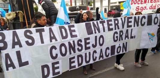 Consejo General de Educación: 9 años de intervención y destrucción del Estatuto Docente en Santiago del Estero
