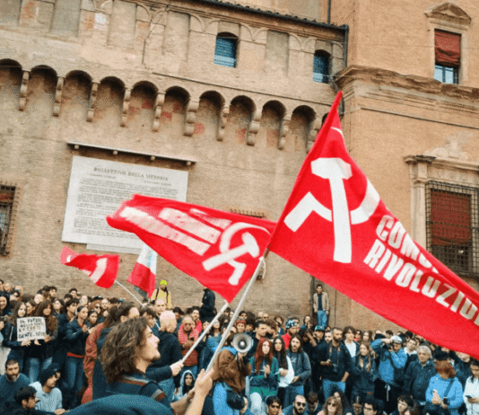 Italia: Los comunistas revolucionarios toman el centro del escenario en las manifestaciones de Bolonia